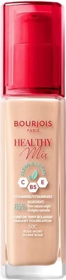 Fondatinë Bourjois Healthy Mix Clean Vegan Illuminating 50 Rose Ivory 30ml