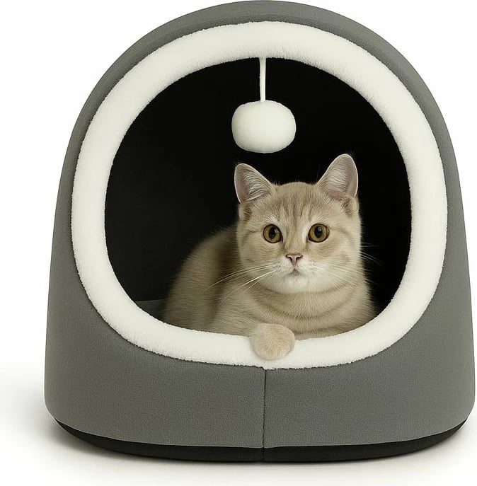 Shtrat për mace Alaska STD, ngjyrë antracit