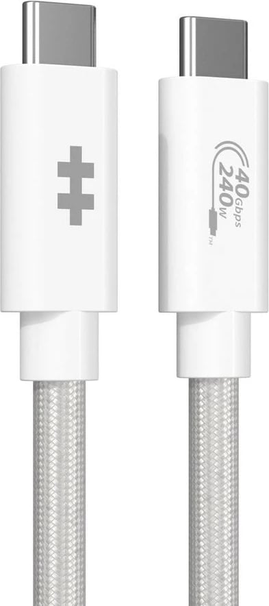 Kabllo USB-C Targus HyperDrive USB4 Performance CAB, 1.2m, 240W, e bardhë