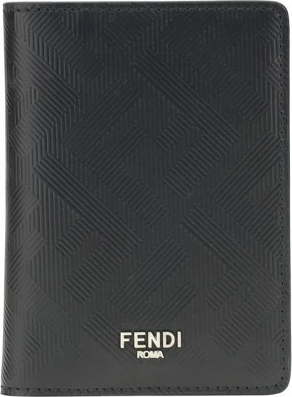 Mbajtës kartash Fendi, i zi