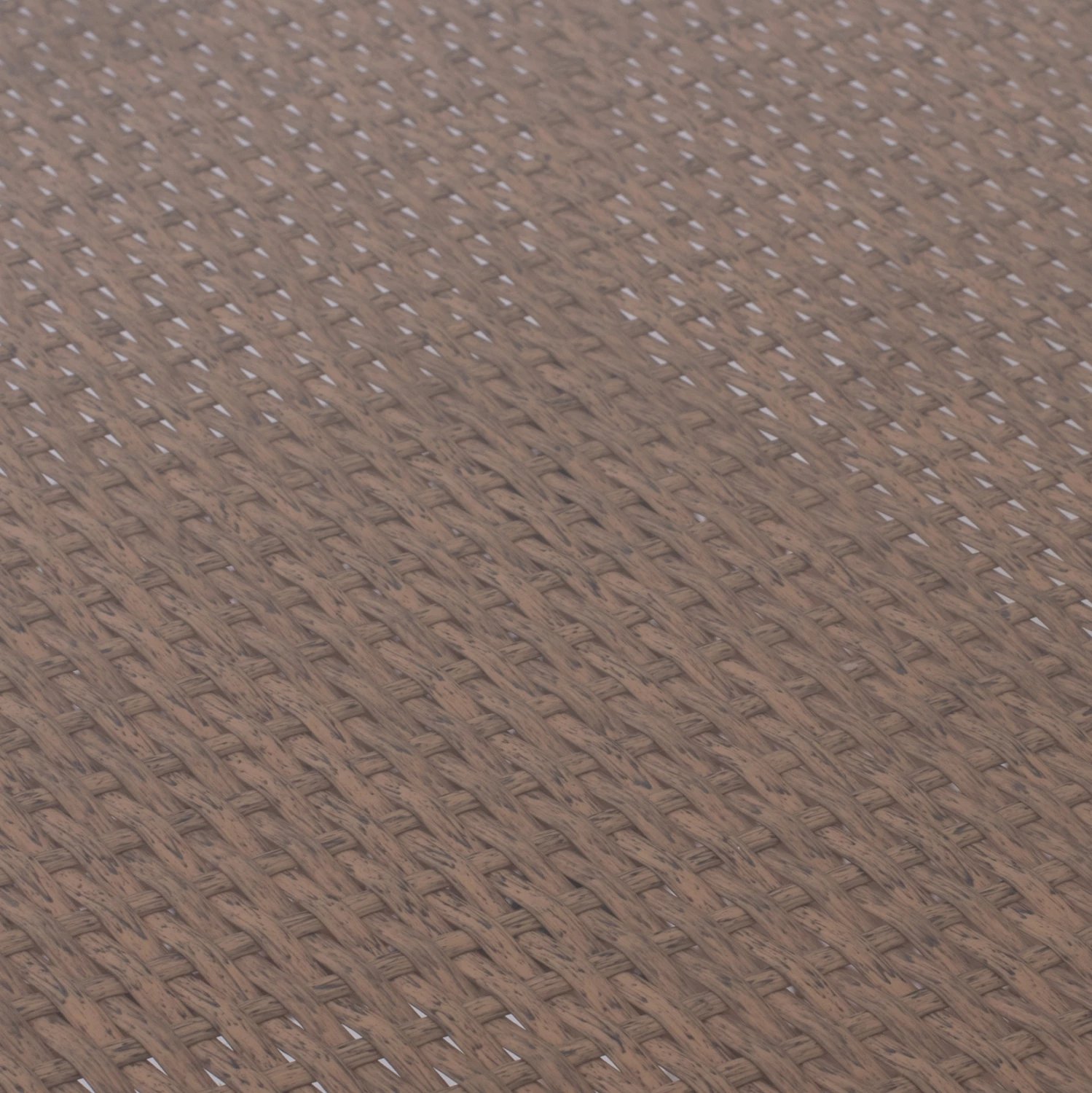 Tavolinë ushtarake metalike, rattan, ngjyrë bezhë-kafe, FH5141.32, 120x70x75 cm