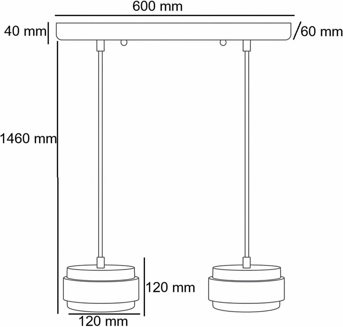 Llambë tavani Opviq Lover B, dru arre, bezhë