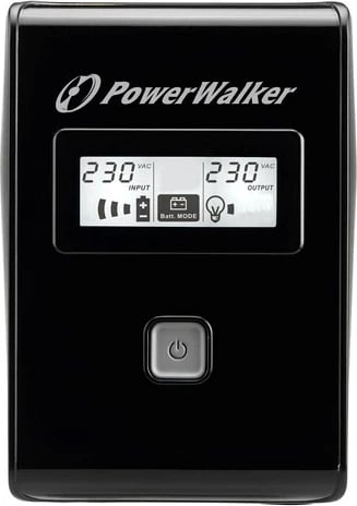 UPS Power Walker VI 650 LCD, 650VA, E zezë