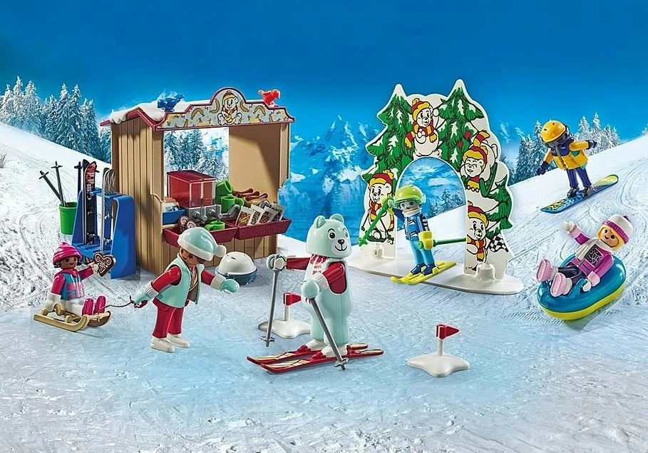 Set lodrash Playmobil My Life 71453 Ski World, 100 pjesë, për fëmijë