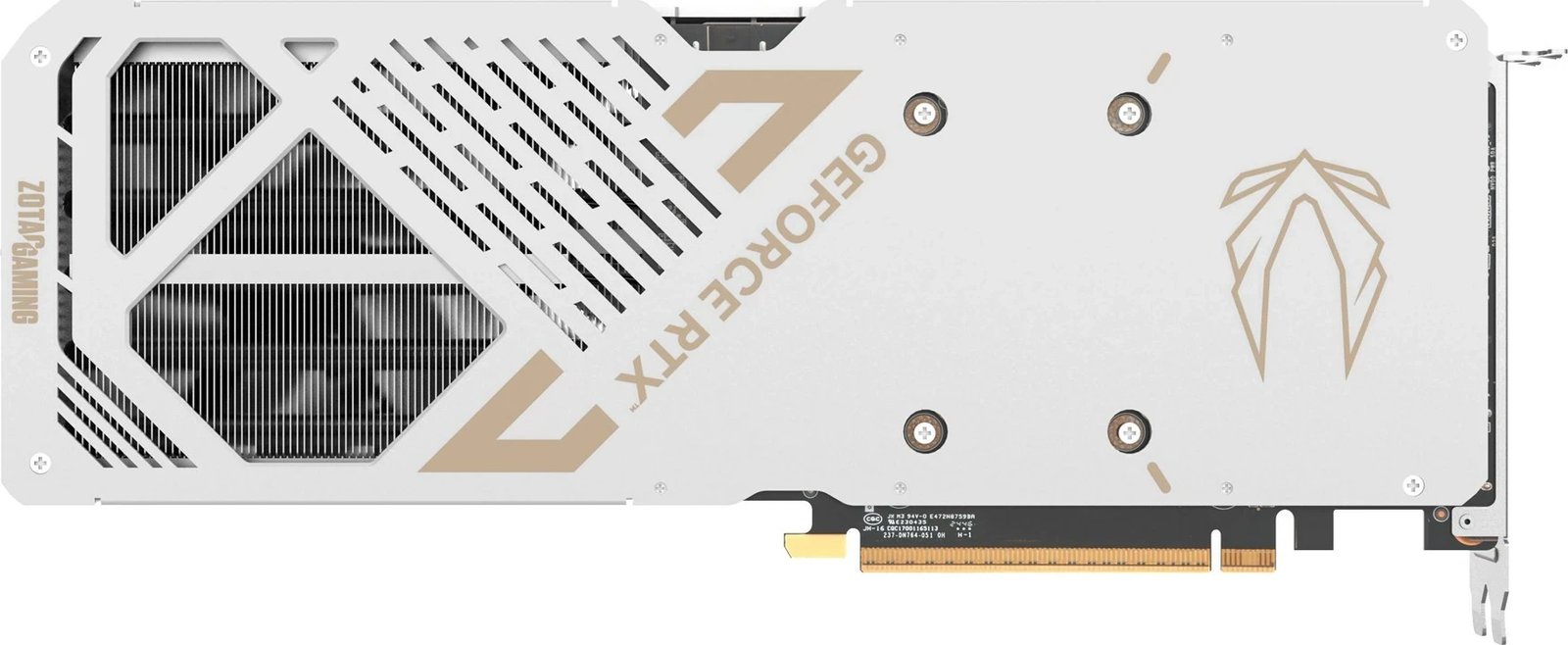 Kartelë grafike ZOTAC GAMING GeForce RTX 5070 AMP, 12 GB GDDR7, e bardhë