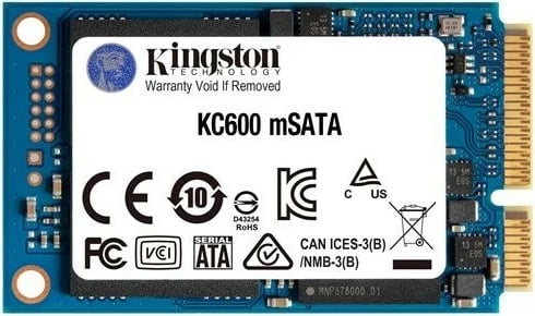 SSD Kingston SKC600 mSATA 256GB, i zi