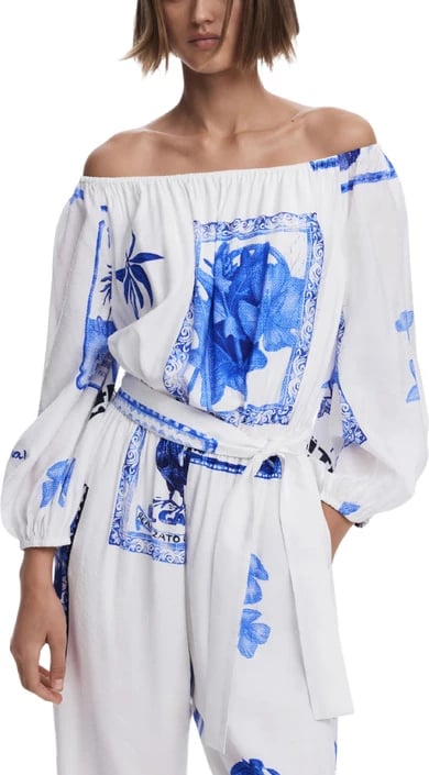 Jumpsuit Desigual për femra, të bardha