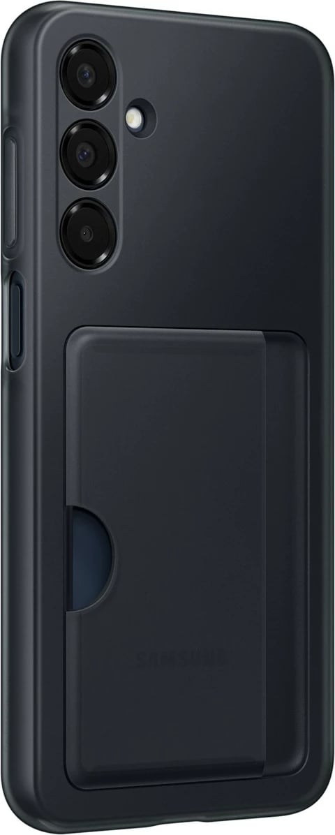 Mbështjellës Samsung Galaxy A16 5G, me vend për kartë, i zi
