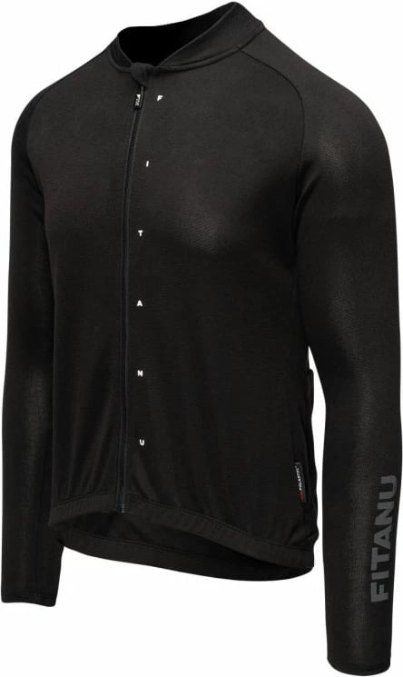 Fanellë për meshkuj Fitanu, e zezë