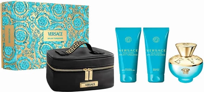 Eau de Toilette për femra Versace Dylan Turquoise set 4 pjesë 100ml