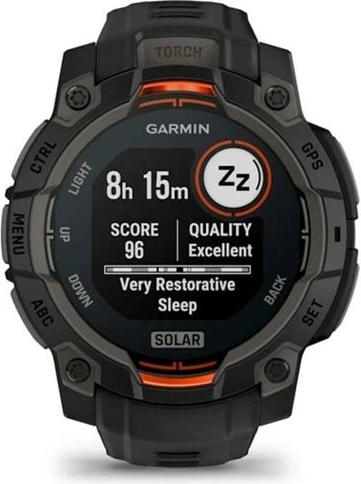 Smartwatch Garmin Instinct 3, 45 mm, Solar, i zi
