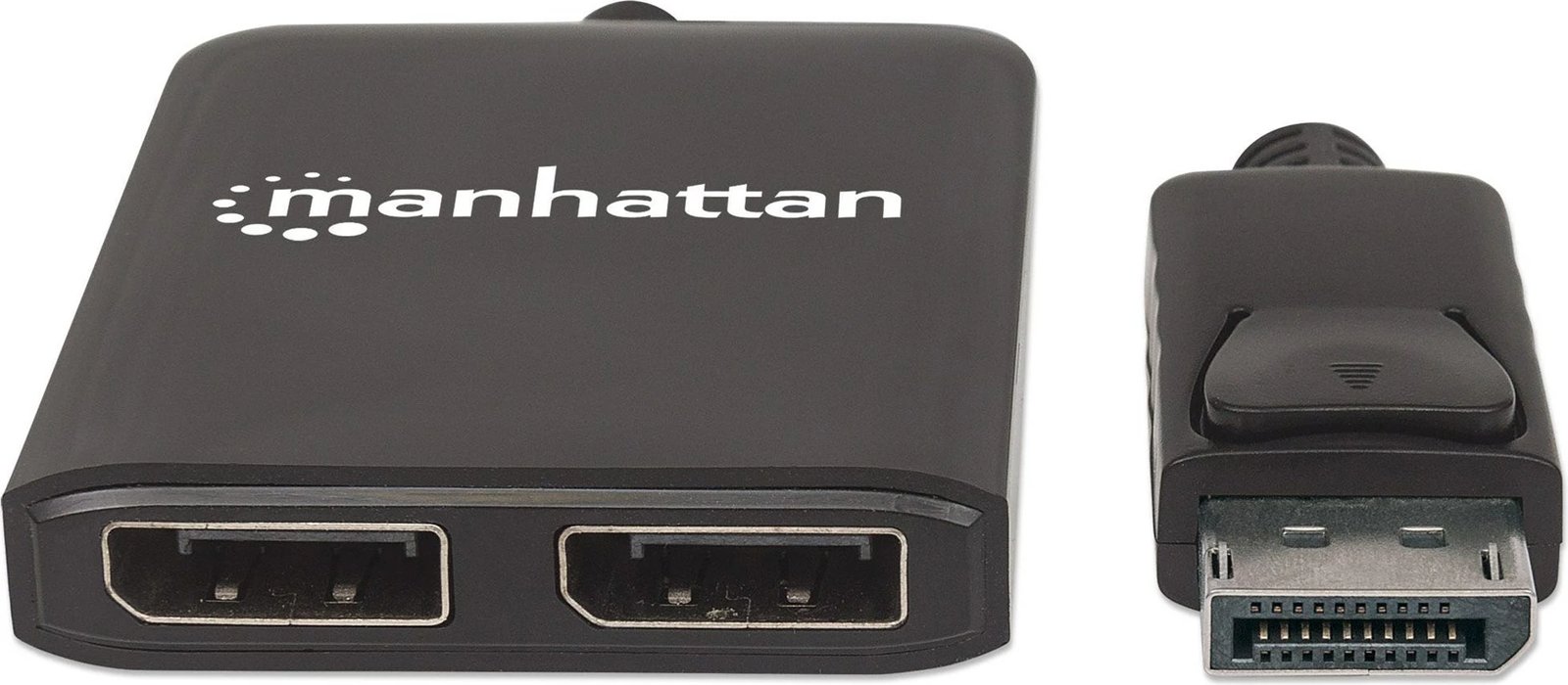 Pajisje ndarëse DisplayPort Manhattan, e zezë