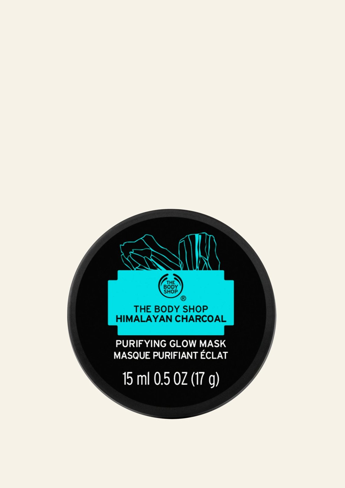 Maskë për Fytyrën për Purifikim dhe Shkëlqim Himalayan Charcoal 15 ML
