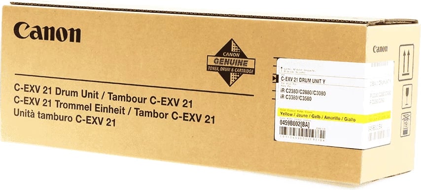 Njësi cilindri, Canon, C-EXV21 (0459B002), rendiment 53,000 faqe, e verdhë