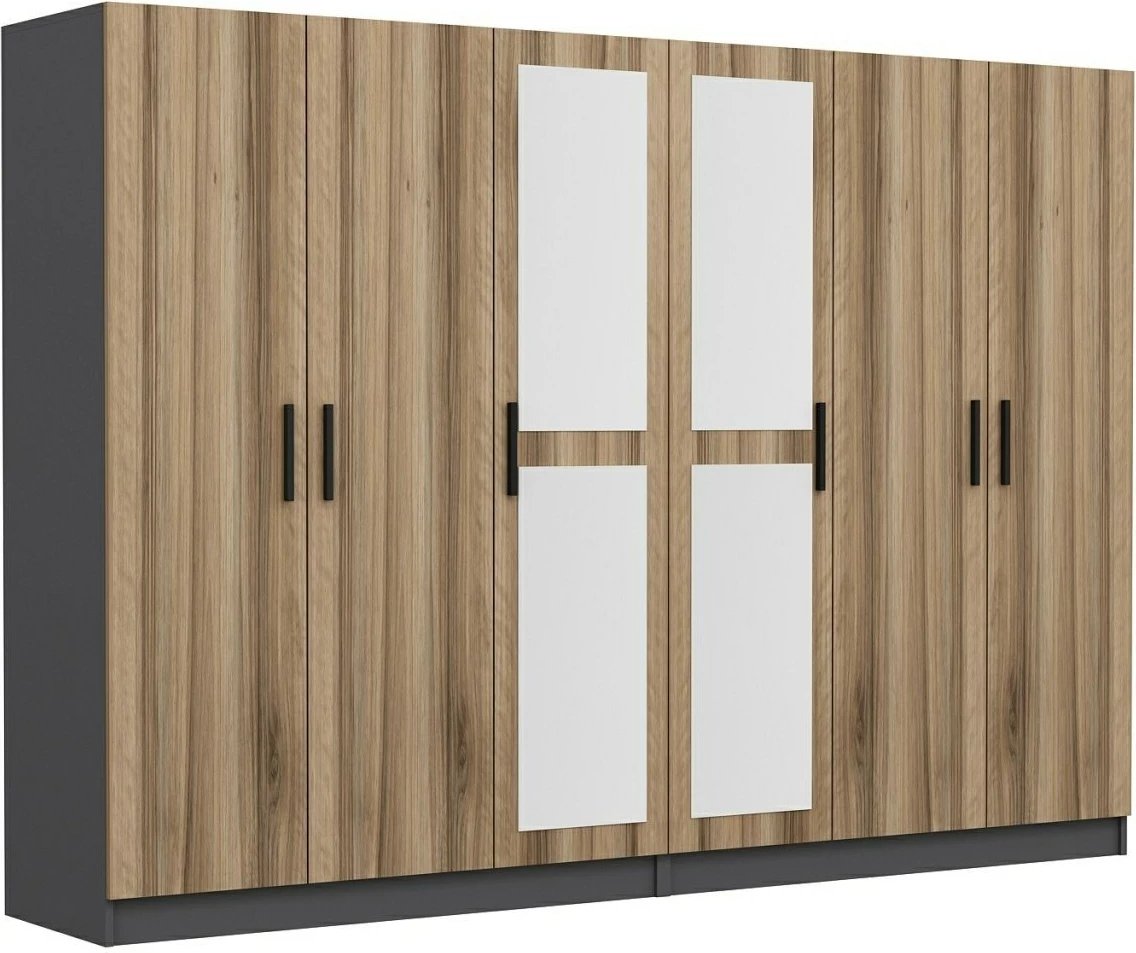 Dollap për dhomë gjumi, ngjyrë Dore, Skye Decor, 5017