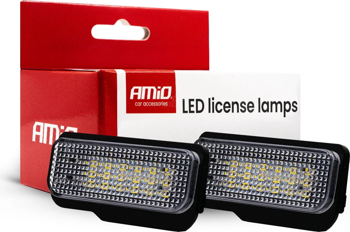 AMIO LED license plate lamps CLP16 MERCEDES 04559