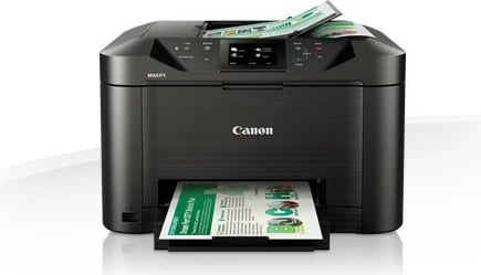 Multifunksional inkjet, Canon, MAXIFY MB5150 0960C009, A4, 24/15.5 ipm, dupleks, ekran 3.5", Ethernet/USB, e zezë