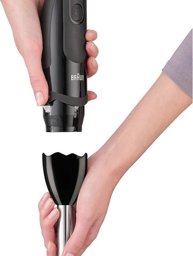 Blender manual Braun, zi-argjendtë