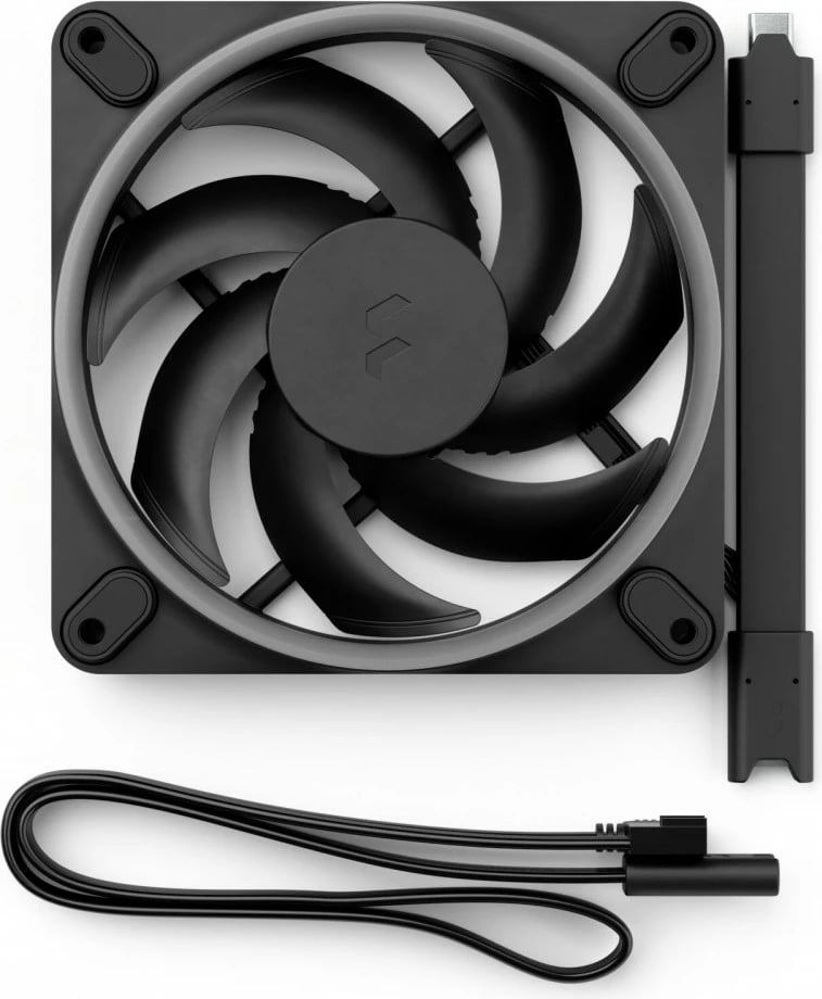 Kasë Fractal Design Momentum 12 RGB, 120mm, e zezë