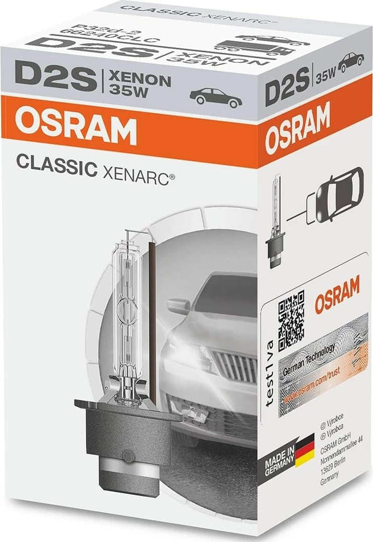 Dritë makine OSRAM 66240CLC, Xenon D2S, 35 W