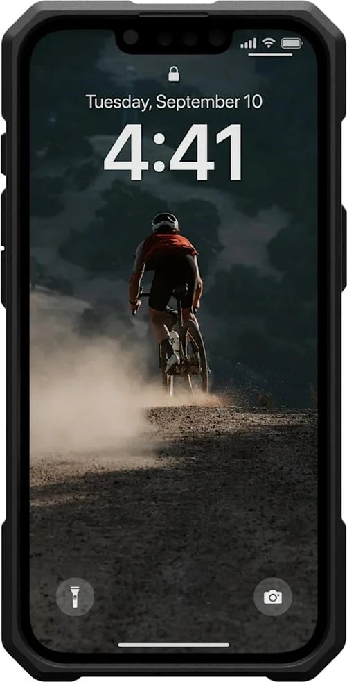 Mbështjellës Urban Armor Gear AW82-0FD për celular Apple, 6.1", Titanium