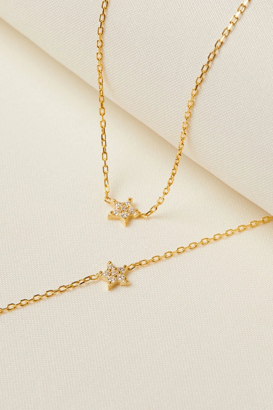 Set varëse me byzylyk, argjend i artë, Elika Silver, ELKSLVR7695A