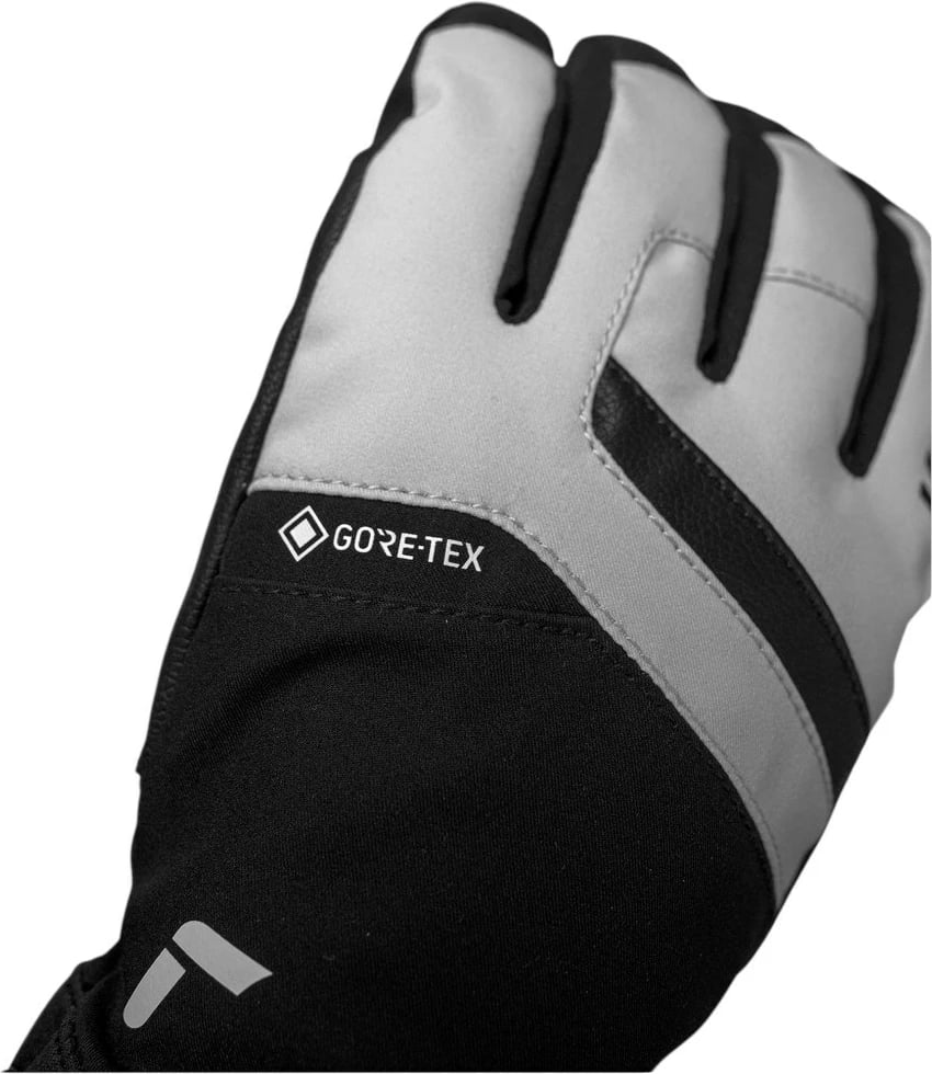 Doreza Reusch BOOSTER GORE-TEX, për të rritur, Unisex, Poliuretani, e zezë/e bardhë, madhësia 8.5