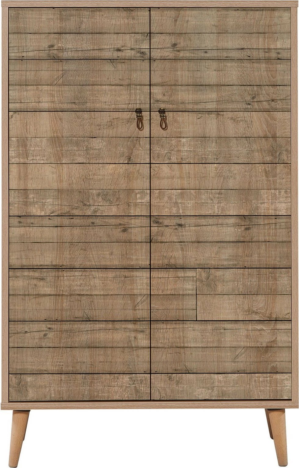 Dollap multifunksional Hanah Home, Multibox - 728, ngjyrë lisi Sonoma