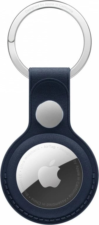 Varëse çelësash për AirTag, Apple, MA7H4ZM/A, FineWoven prej materiali tekstili, blu e thellë