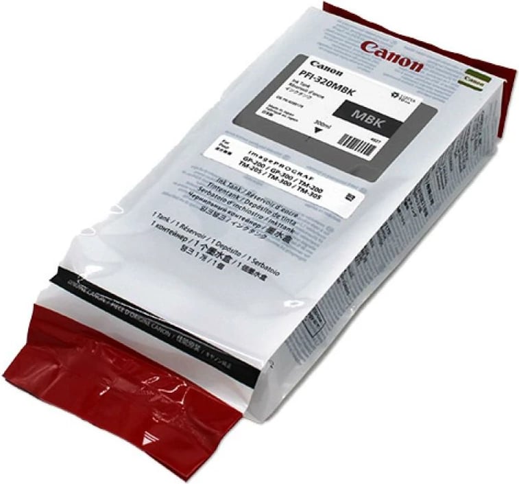 Kasetë boje Canon PFI-320 300 ml (2889C001) e zezë mat