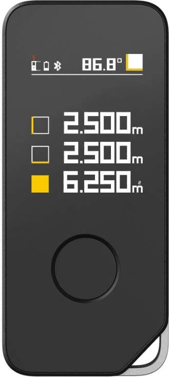 Matës lazer HOTO H-D50, bluetooth, 50m, i zi