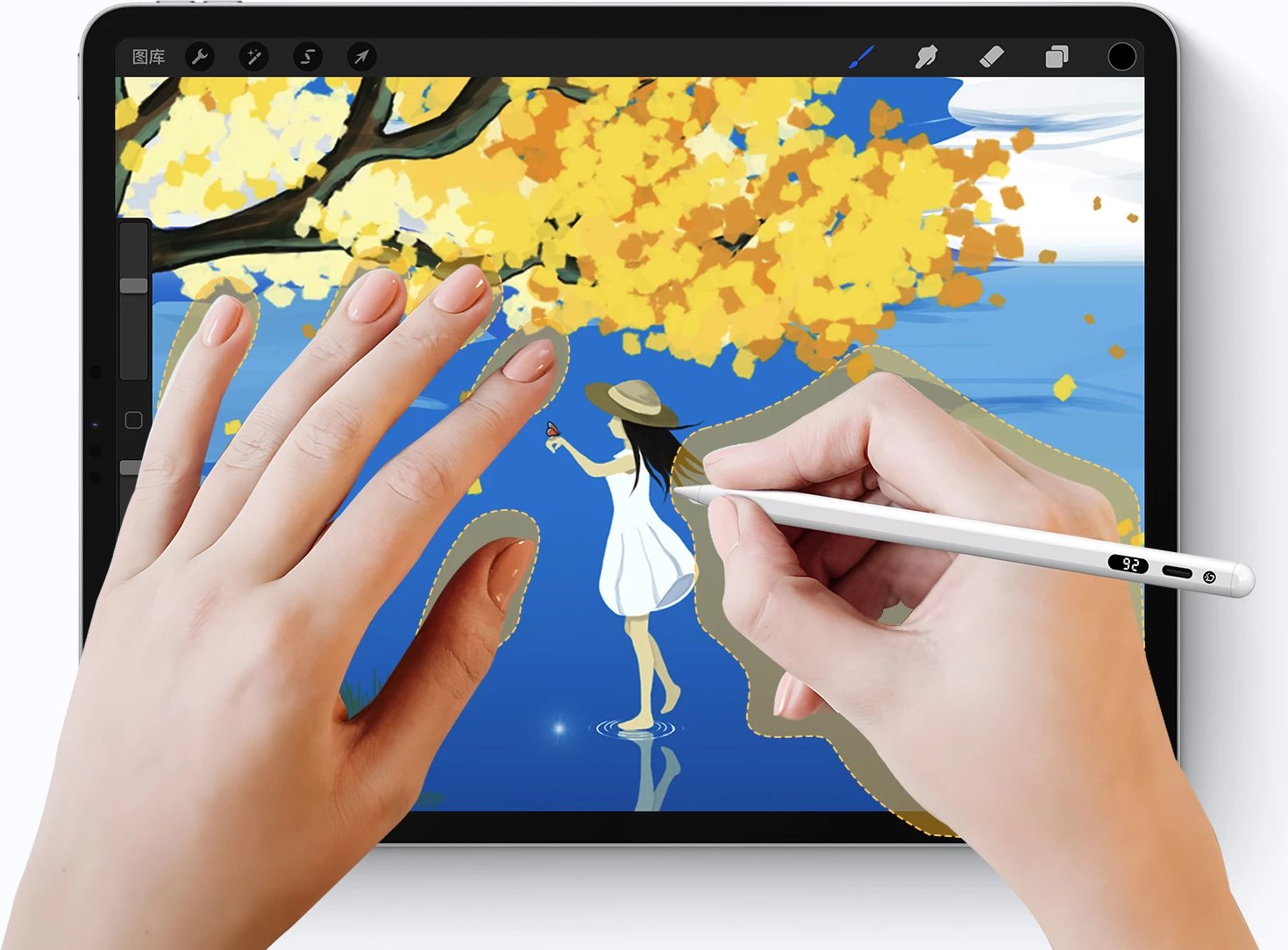 Stylus pen Dux Ducis SP-02 për iPad, Bardhë Stylus pen Dux Ducis SP-02 për iPad, Bardhë