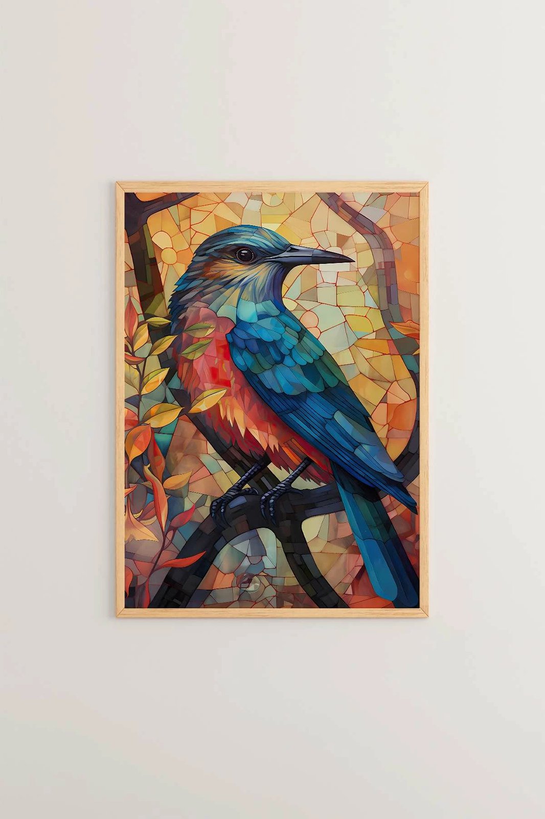 Pikturë dekorative me kornizë, Wallity, Mscartmdl17