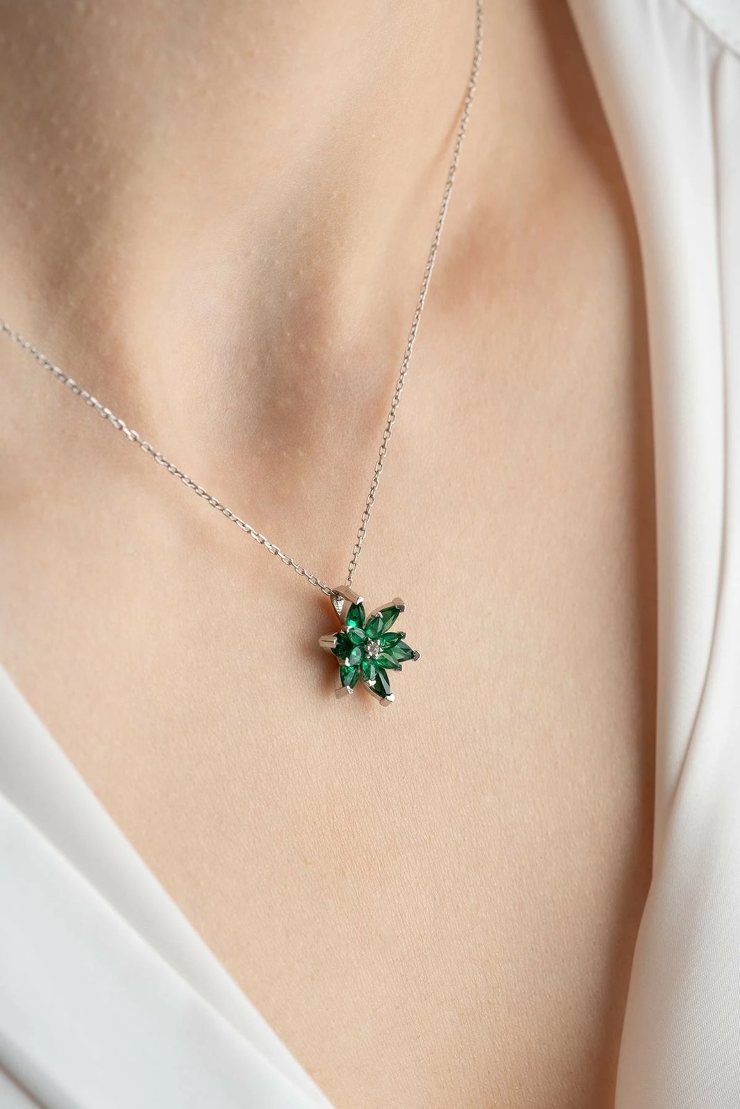 Qafore argjendi, ngjyrë e gjelbër, Jumeon, NRZ999361