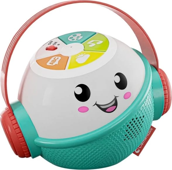 Top muzikor interaktiv Clementoni Dixi, për fëmijë, shumëngjyrësh