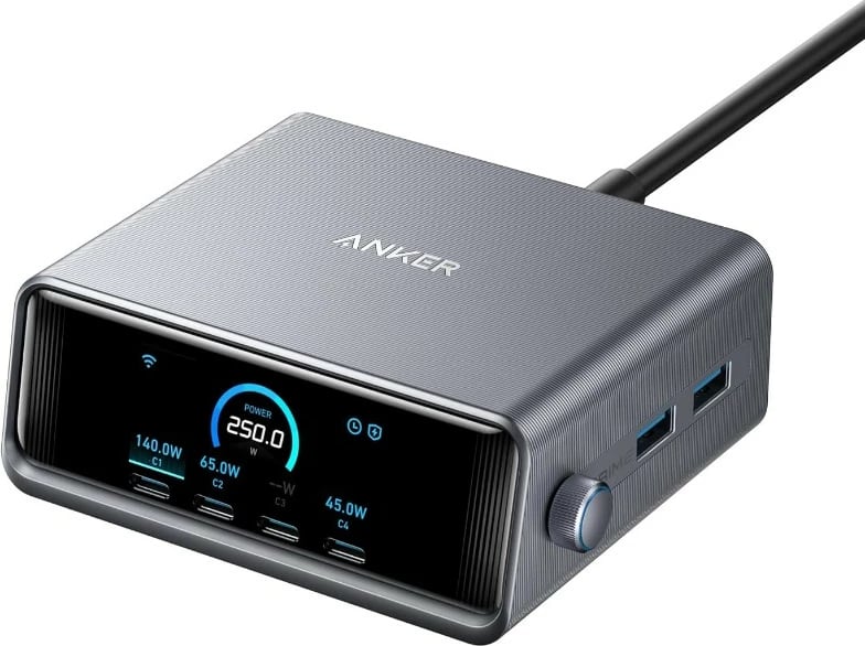 Karikues Anker Prime GaN, 250W, i zi