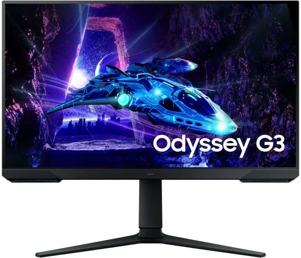 Monitor, Samsung, Odyssey G3 G30D (LS27DG302EUXEN), 27" ekran i sheshtë TFT/LCD, e zezë