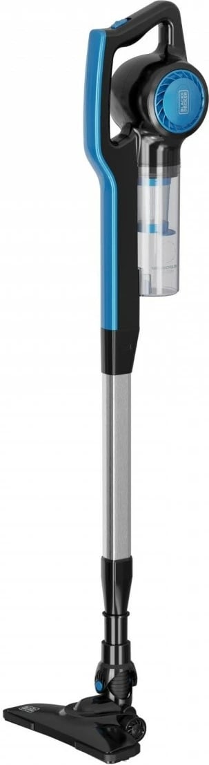 Fshesë me korent vertikale 3-në-1, BLACK+DECKER BXVMS602, 600W, pa qese, depozitë 0.7L, kabllo 6m, Black/Denim/Silver