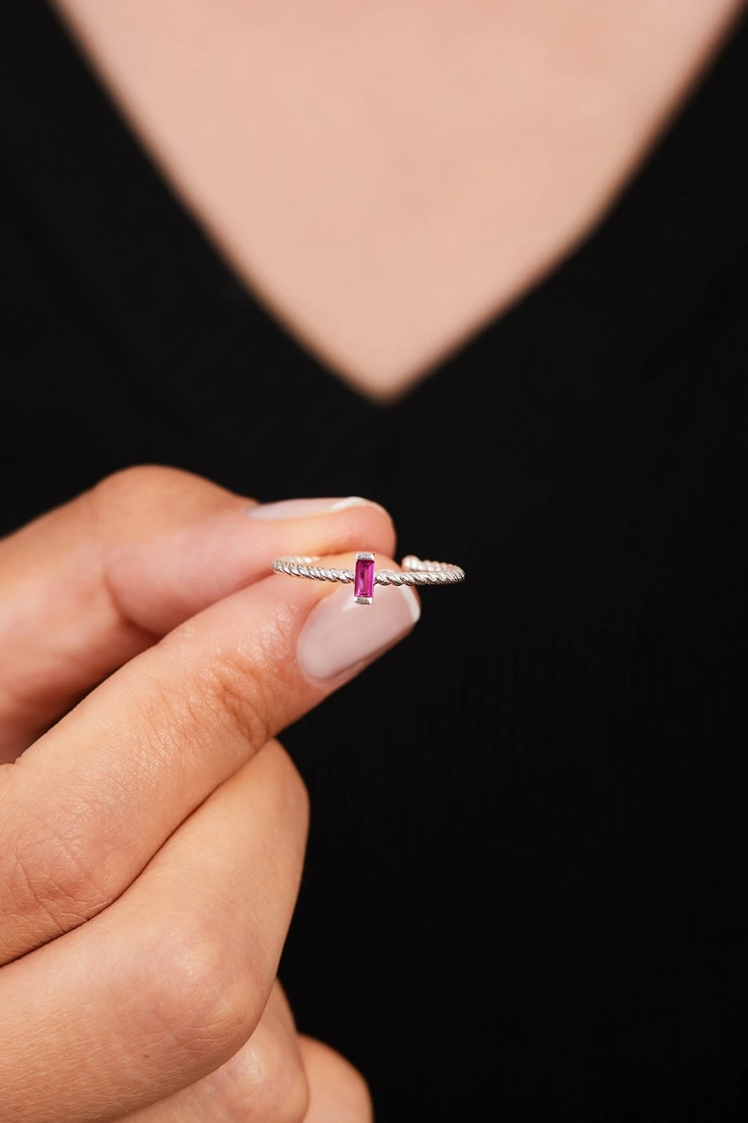 Unazë argjendi Elika Silver, FA183154