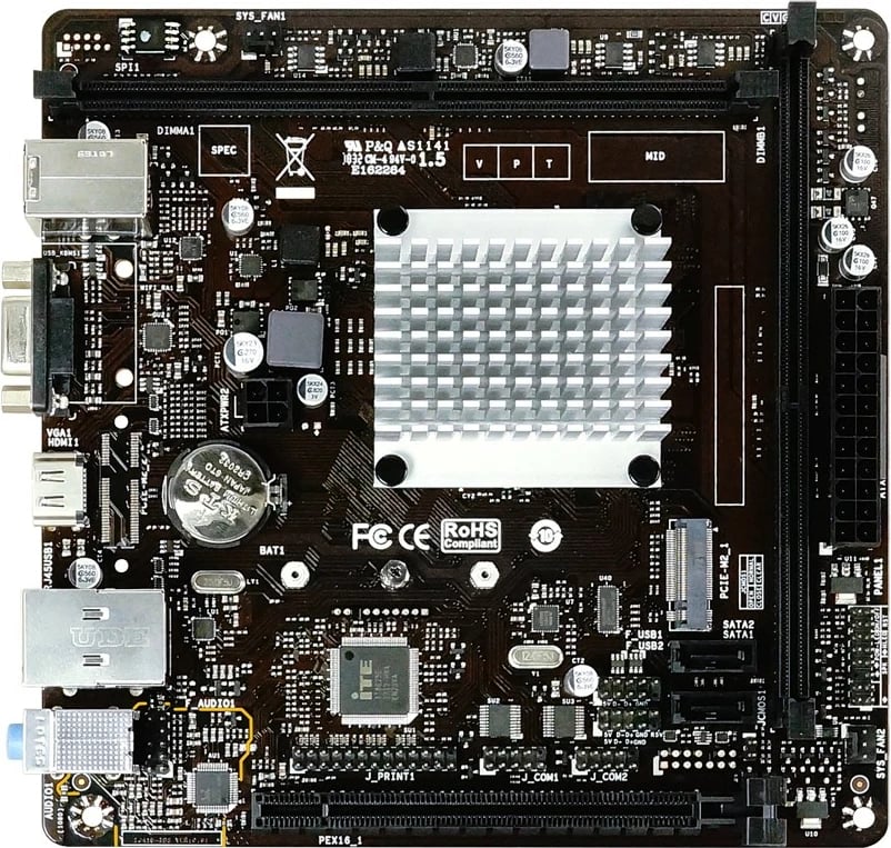 Pllakë amë Biostar J4125NHU, Intel Celeron J4125, 8 GB, mini ITX