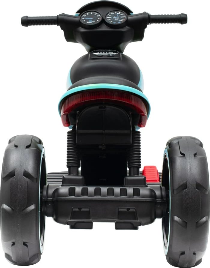 Moto elektrike për fëmijë, Baby Mix, POLICE, 6V 7Ah, 2x6V/24W, USB/MP3, LED, 2-4 km/h, 3-7 vjeç, blu