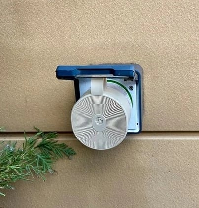 Prizë smart Shelly Wave Outdoor Plug S, për jashtë