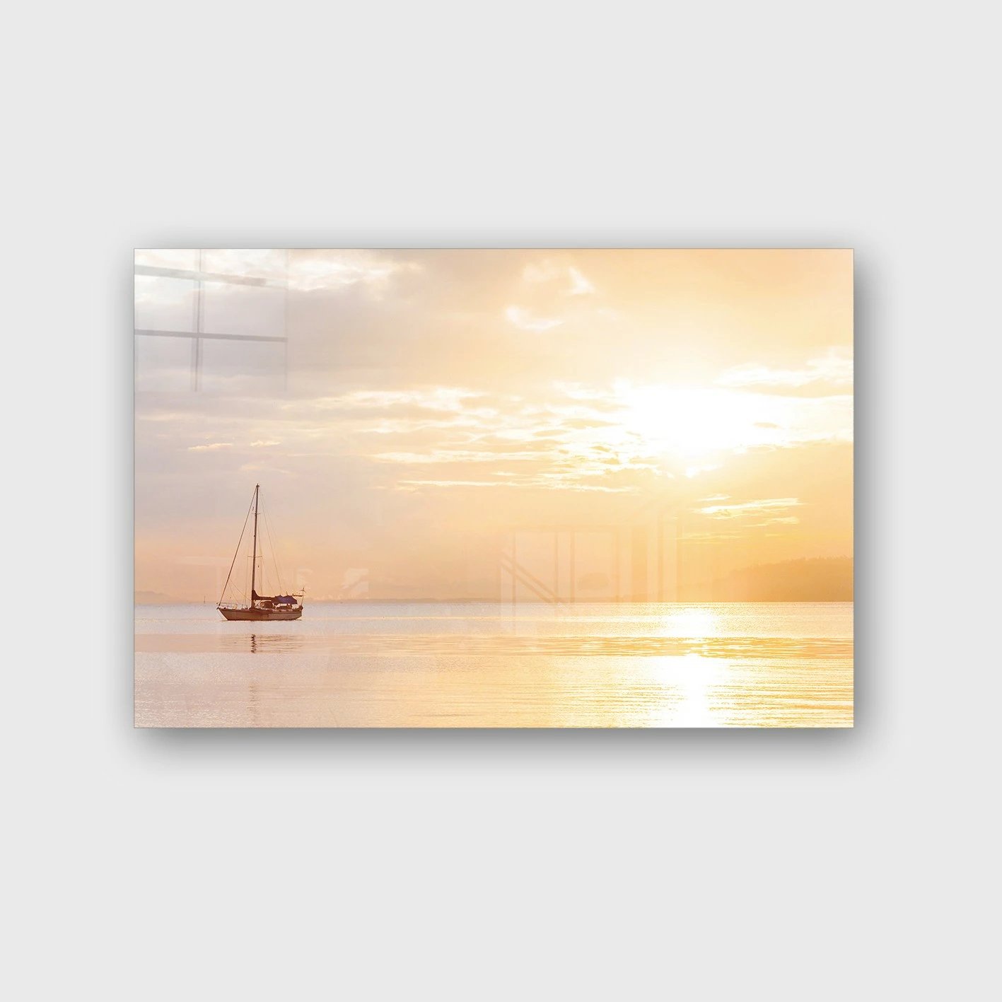 Pikturë dekorative prej xhami të temperuar, shumëngjyrëshe, CAM530084539 - 50x70cm