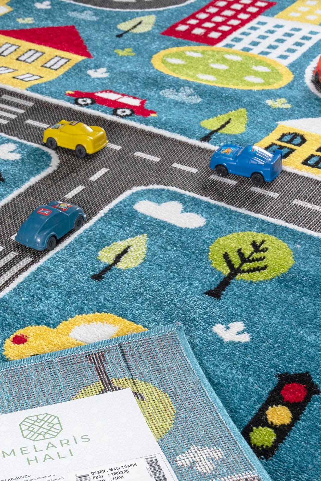 Qilim për fëmijë, ngjyrë kaltër, Conceptum Hypnose, 140x200cm