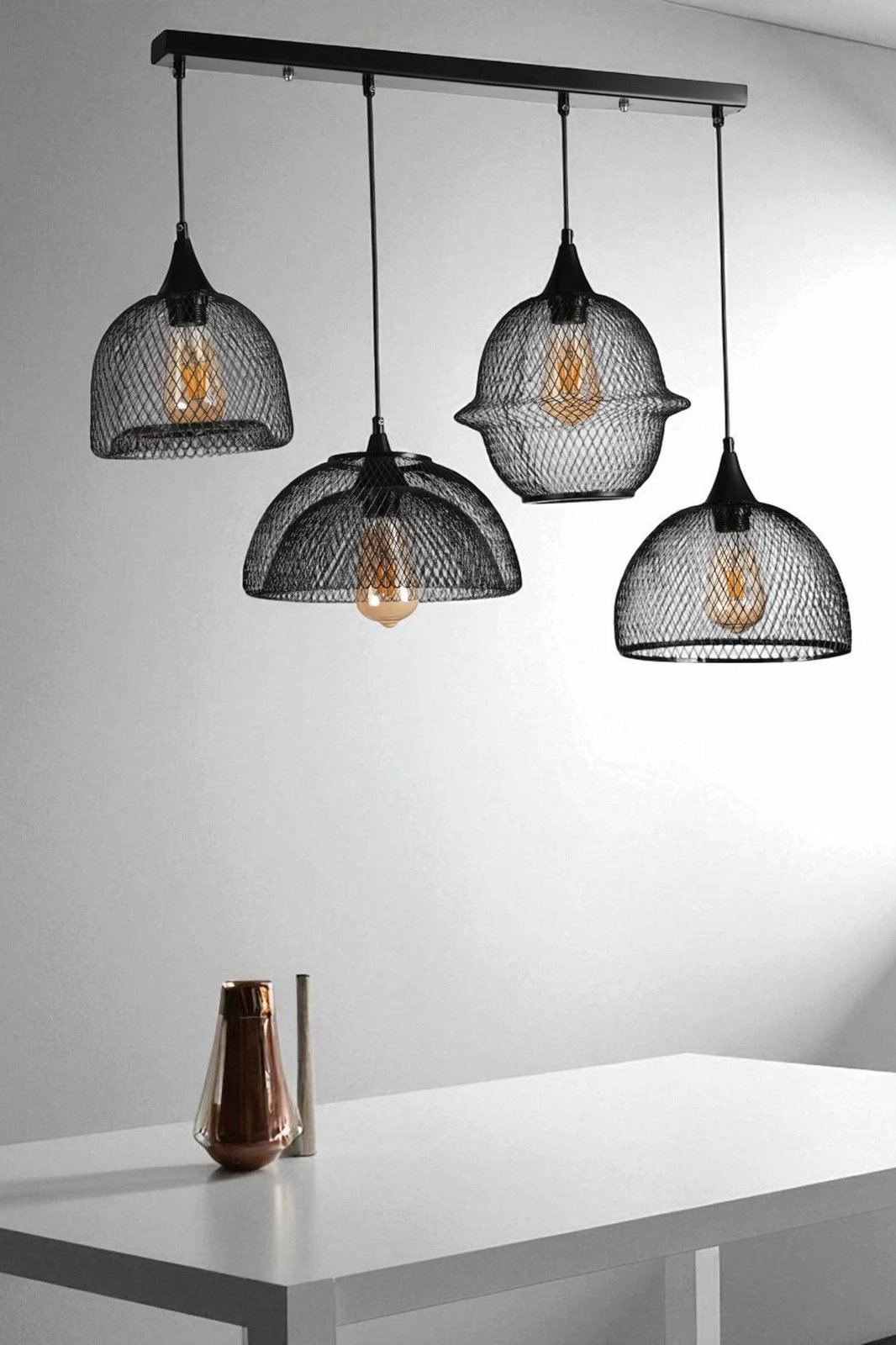 Llambë tavani Opviq, 9077-3, metal i zi