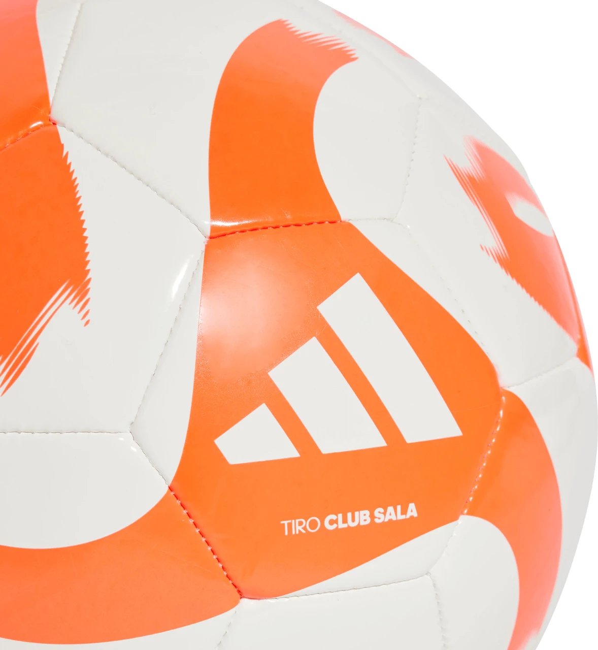 Top futbolli indoor adidas, bardhë-portokalli