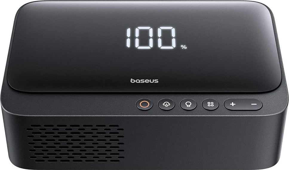 Jump starter, power bank, kompresor ajri Baseus Super Energy BS-CH013, 6000mAh, e zezë