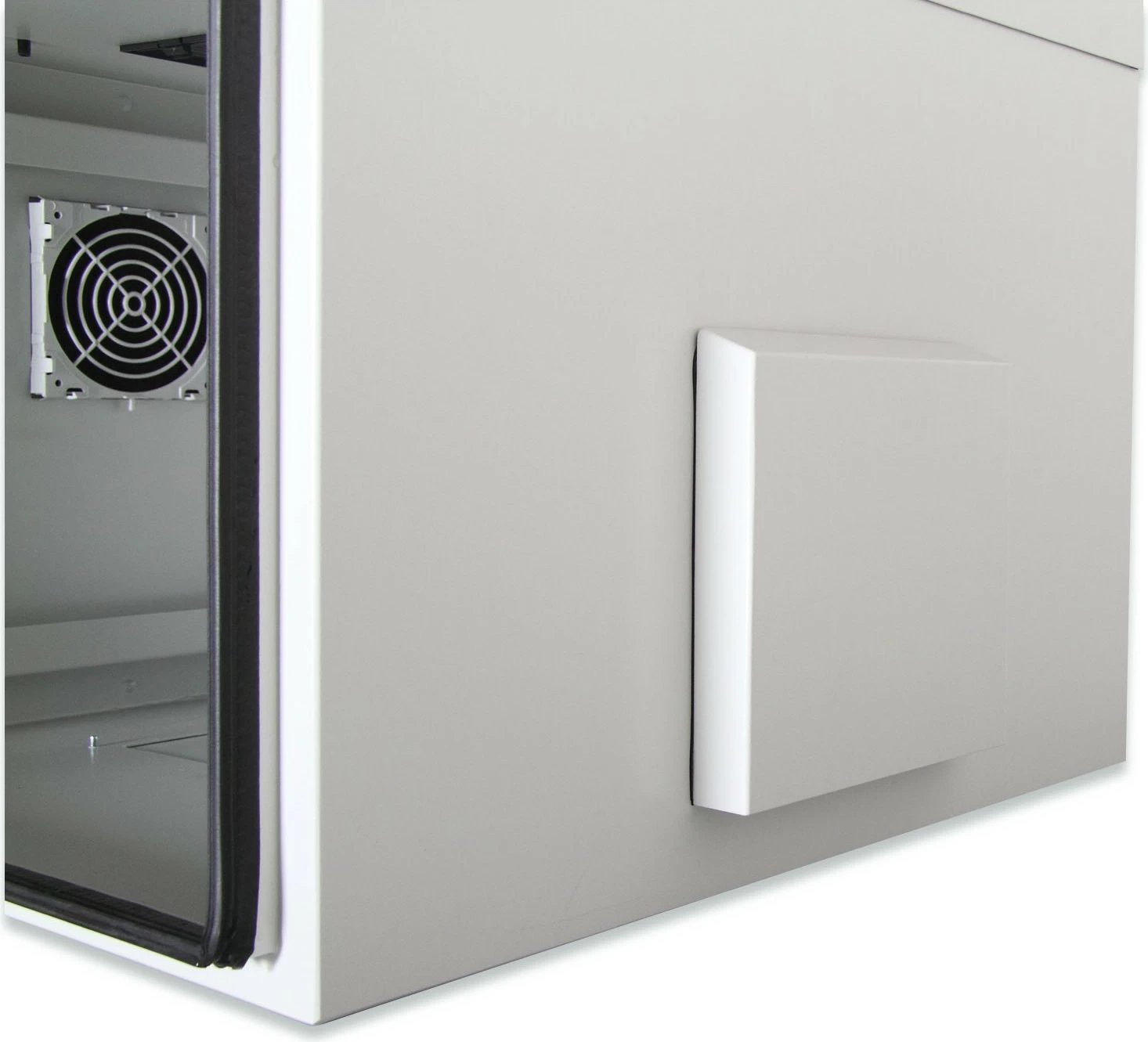 Kasë muri Digitus 19 inch 12HE, outdoor, IP55, 713x600x600mm, gri