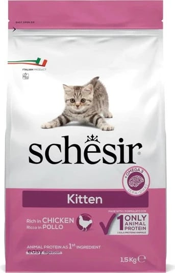 Ushqim për mace Schesir, 1.5 kg