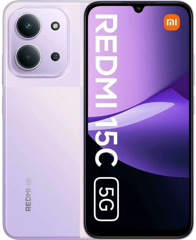 Celular Xiaomi Redmi 15c 4GB 256GB 5G Dusk Purple